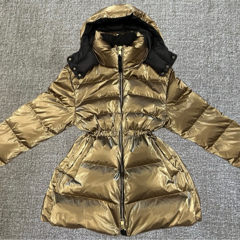 Atheta Alicia Keys Women’s Winter Puffer Jacket Golden Aura
